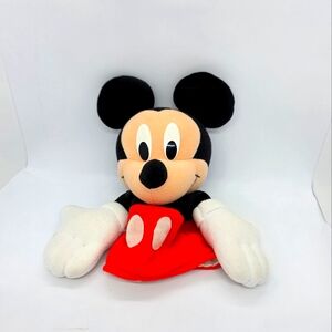 Disney Mickey Mouse Hand Puppet Plush Vintage  Y2K